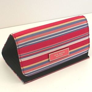 Striped Pink+ Coin Clutch